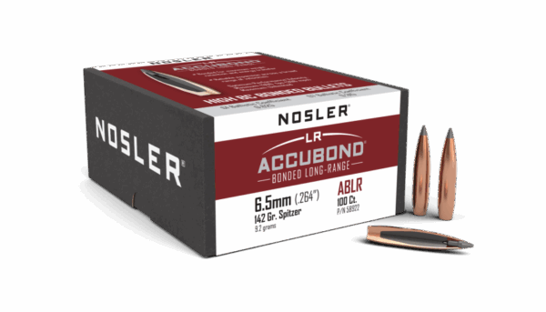 bullet nosler 6.5mm 142gr (ablr)(100)