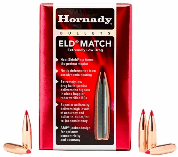 hornady bullets 22 cal 88gr eld match