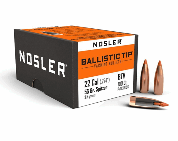 nosler bt .22cal 55gr sp(1000)