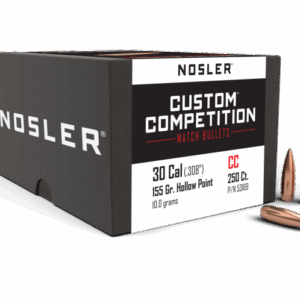 nosler bullet cc 30cal 155g hpbt (250)
