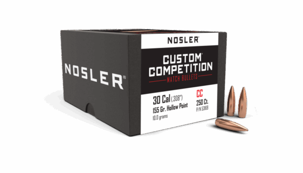 nosler bullet cc 30cal 155g hpbt (250)
