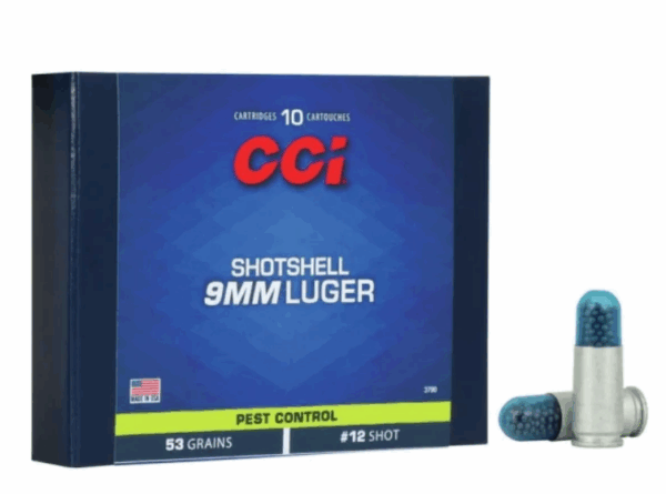 ammo cci shotshell 9mm