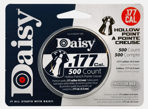 ammo daisy 177 hollow 500ct
