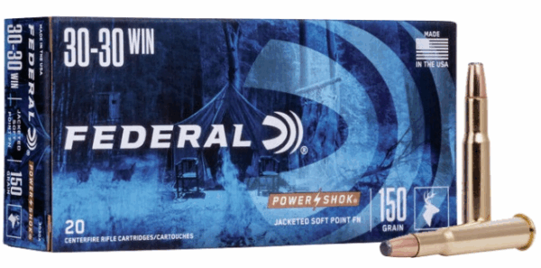 ammo federal power shok 30 30 150g (20)
