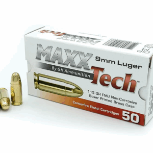 cs maxxtech 9mm 124gr fmj