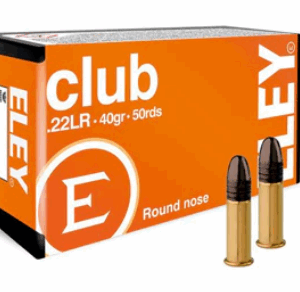 eley 22lr (40) club round nose 50