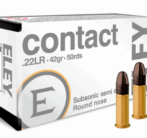 eley 22lr(42) contact sub sonic rn 50