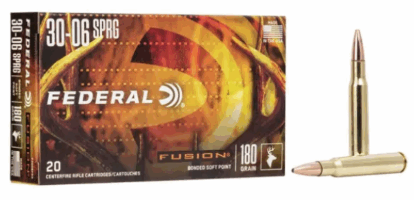 federal fusion 30 06 180gr