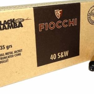 fiocchi 40s&w 135gr fmjt blackmamba ammo