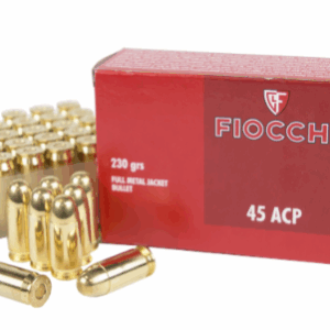 fiocchi 45 acp 230gr fmj ammo (50)