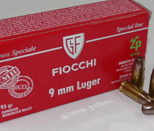 fiocchi 9mm 6g luger zp emb 93gr (50)