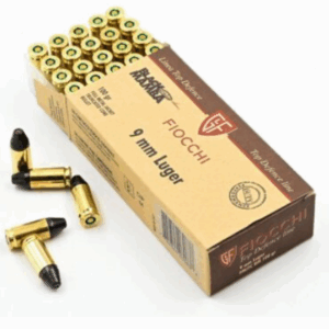 fiocchi 9mmp 100gr black mamba fmj ammo