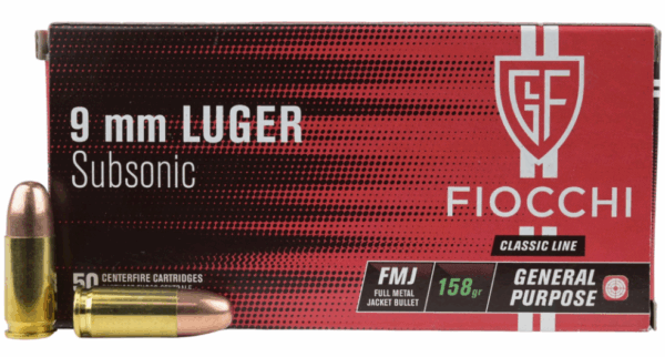 fiocchi 9mmp 158gr fmj sub sonic (50)
