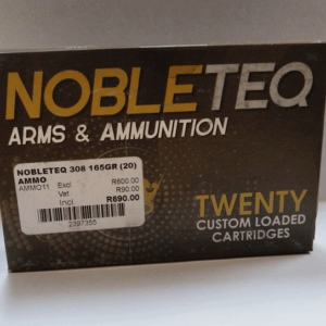 nobleteq 308 165gr (20) ammo