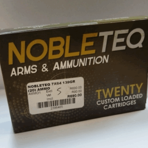 nobleteq 7x64 139gr (20) ammo