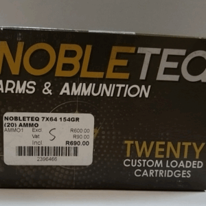 nobleteq 7x64 154gr (20) ammo