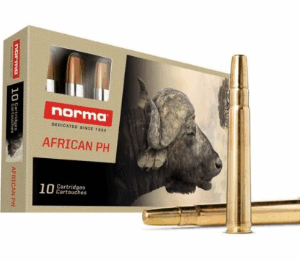 norma 375h&h 300gr barnes solid ammo