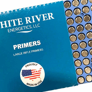 primers white river l r primers (100)