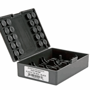 redding plastic 3 die box blk wgold
