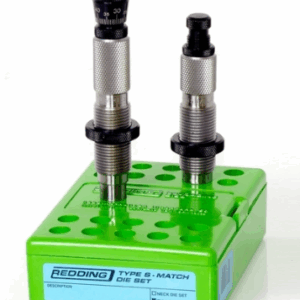 redding type s match full die set 6.5 cr