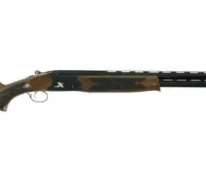 rifle over and under walnut black