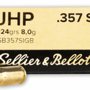 s&b 357 sig 124gr hp ammo