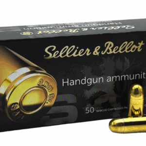 s&b 9mm browning short fmj (50) ammo