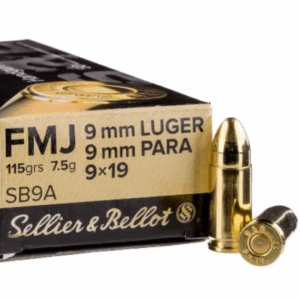 s&b 9mm para fmj ammo