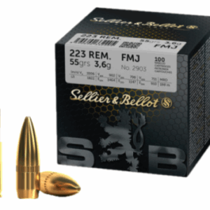 s&b bullets 223fmj 55gr (100)