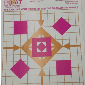 TARGET P.O.A.T A3 PINK & BROWN MOA